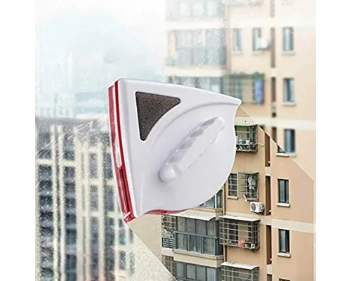 Двухсторонняя магнитная щетка для мойки стекла и окон 3-8 мм Double Faced Glass Cleaner Двухсторонняя магнитная щетка для мойки стекла и окон 3-8 мм Double Faced Glass Cleaner