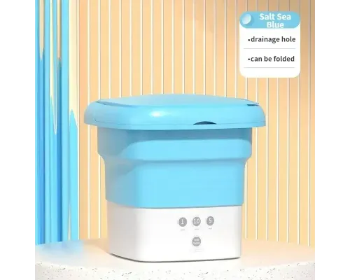 Складана міністиральна машина СИНЯ переносна до 2,5 кг Folding Washing Machine Пральна машина Складана міністиральна машина СИНЯ переносна до 2,5 кг Folding Washing Machine Пральна машина