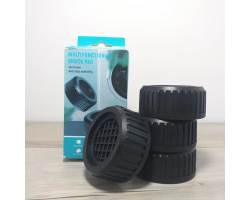 Антивибрационные подставки для стиральной машины Multifunctional Shock Pad 4шт Антивибрационные подставки для стиральной машины Multifunctional Shock Pad 4шт