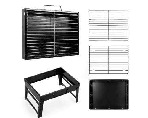 Складаний барбекю гриль портативний мангал BBQ Grill Portable — жароміцний Найкраща ціна!