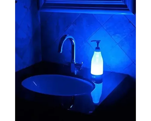 Дозатор для жидкого мыла с подсветкой Soap Bright Nightlight Soap Dispenser 400 мл