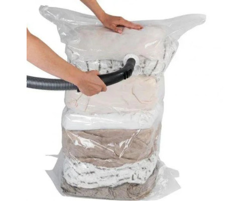 Вакуумные пакет 1 штук для одежды и вещей хранения VACUM BAG Sanasia 70х100 см Вакуумные пакет 1 штук для одежды и вещей хранения VACUM BAG Sanasia 70х100 см