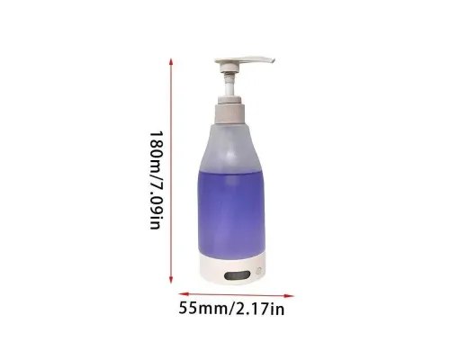 Дозатор для жидкого мыла с подсветкой Soap Bright Nightlight Soap Dispenser 400 мл