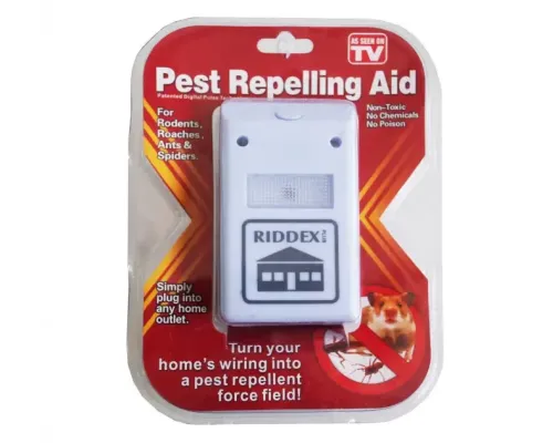 Ультразвуковой отпугиватель вредителей PEST REPELLING AID 1818 Ультразвуковой отпугиватель вредителей PEST REPELLING AID 1818