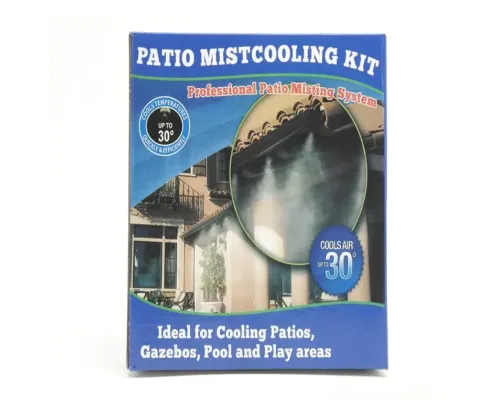 Садовий туманоутворювач для альтанок Patio Mistcooling система розпилювач з 10-метровою системою трубок