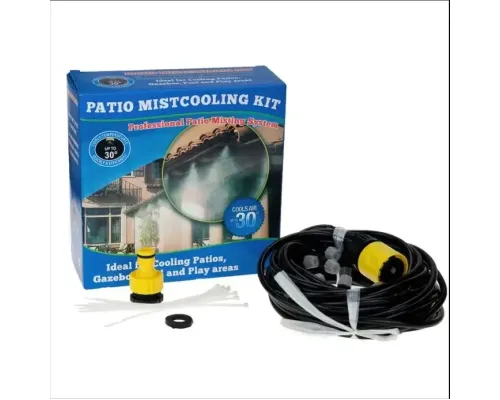 Садовий туманоутворювач для альтанок Patio Mistcooling система розпилювач з 10-метровою системою трубок