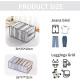 Моющийся органайзер 4шт для хранения одежды в гардеробе Box For Clothes