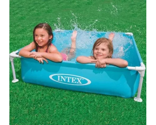 Каркасний дитячий басейн Intex 57173 Розмір 122х122х30 см Каркасний дитячий басейн Intex 57173 Розмір 122х122х30 см