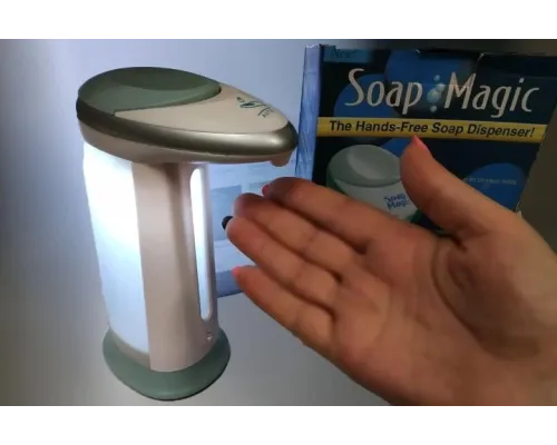 Сенсорний дозатор Soap Magic рідкого мила автоматична мильниця з дозатором 380 мл