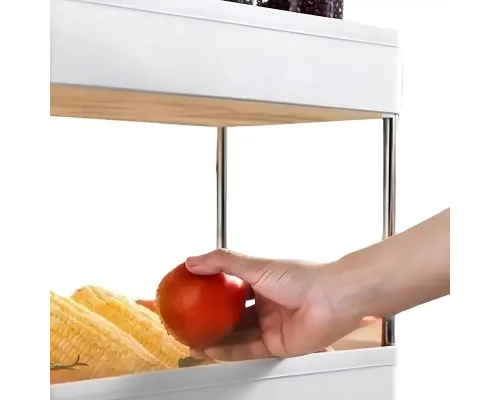 Этажерка на колесах 4 яруса (87×38×13см), Bathroom Rack / Напольная полка-органайзер / Стеллаж-этажерка Этажерка на колесах 4 яруса (87×38×13см), Bathroom Rack / Напольная полка-органайзер / Стеллаж-этажерка