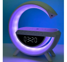 Нічник акумуляторний із годинником G BT-3401 Smart Light Sound Machine Чорний Нічник акумуляторний із годинником G BT-3401 Smart Light Sound Machine Чорний