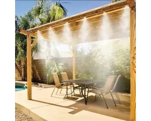 Садовий туманоутворювач для альтанок Patio Mistcooling система розпилювач з 10-метровою системою трубок