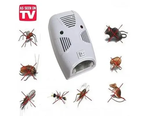 Ультразвуковой, электромагнитный отпугиватель грызунов и насекомых Pest Repelling Aid Ультразвуковой, электромагнитный отпугиватель грызунов и насекомых Pest Repelling Aid