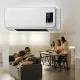 Тепловентилятор-дуйка з пультом керування Domotec MS 5962 Настінний нагрівач для дому 2000 Вт