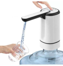 Аккумуляторный насос для воды Water pump / Складной насос на бутыль / Помпа