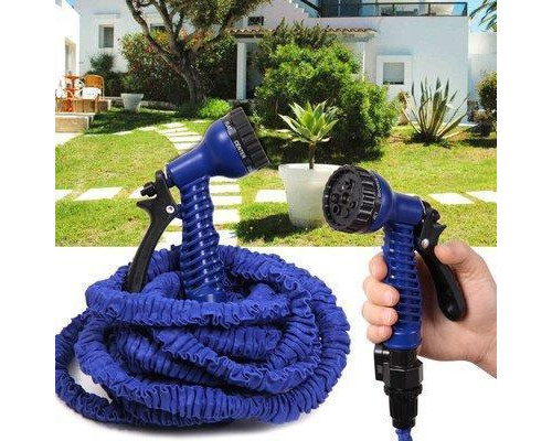Шланг для поливання X HOSE 60 м із розпилювачем, садовий шланг, поливальний шланг для саду Шланг для поливання X HOSE 60 м із розпилювачем, садовий шланг, поливальний шланг для саду