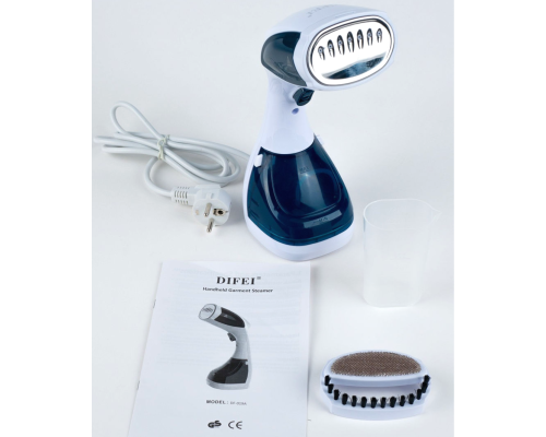 Отпариватель для одежды ручной 1100 Вт, паровой утюг Difei Handheld Garment Steamer DF-019A Отпариватель для одежды ручной 1100 Вт, паровой утюг Difei Handheld Garment Steamer DF-019A