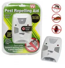 Ультразвуковой, электромагнитный отпугиватель грызунов и насекомых Pest Repelling Aid