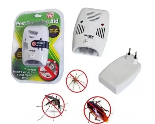 Ультразвуковой, электромагнитный отпугиватель грызунов и насекомых Pest Repelling Aid Ультразвуковой, электромагнитный отпугиватель грызунов и насекомых Pest Repelling Aid