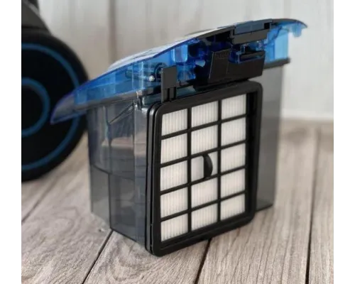 Пылесос без мешка Rainberg RB-652TB 3700W 2,5L Blue + ТУРБОЩЕТКА