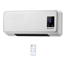 Тепловентилятор-дуйка с пультом управления Domotec MS 5962 Настенный обогреватель для дома 2000Вт