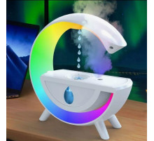 Зволожувач повітря G with water антигравітаційний крапельний ефект WHITE