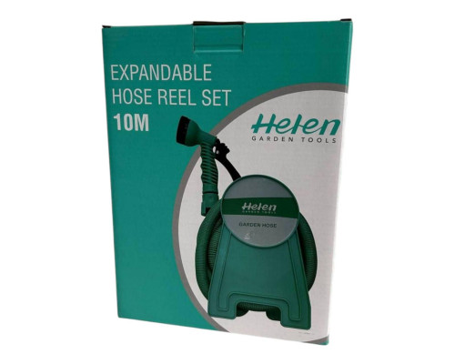 Поливальний шланг 10 м із котушкою і розпилювачем HELEN HP227