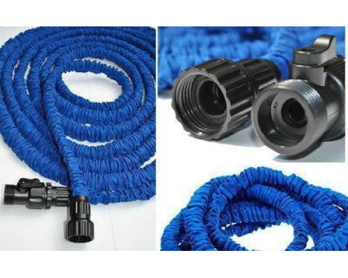 Шланг для поливання X HOSE 60 м із розпилювачем, садовий шланг, поливальний шланг для саду Шланг для поливання X HOSE 60 м із розпилювачем, садовий шланг, поливальний шланг для саду