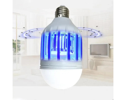 Лампочка відлякувач від комарів ZappLight AND LY-577, світлодіодна лампа знищувач комах Лампочка відлякувач від комарів ZappLight AND LY-577, світлодіодна лампа знищувач комах