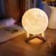 Нічник 3D світильник місяць Moon Touch Control 15 см, 5 режимів