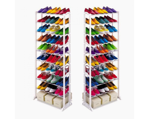 Полка для обуви на 30 пар Amazing Shoe Rack Полка для обуви на 30 пар Amazing Shoe Rack