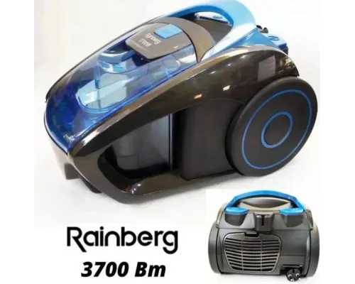 Пылесос без мешка Rainberg RB-652TB 3700W 2,5L Blue + ТУРБОЩЕТКА