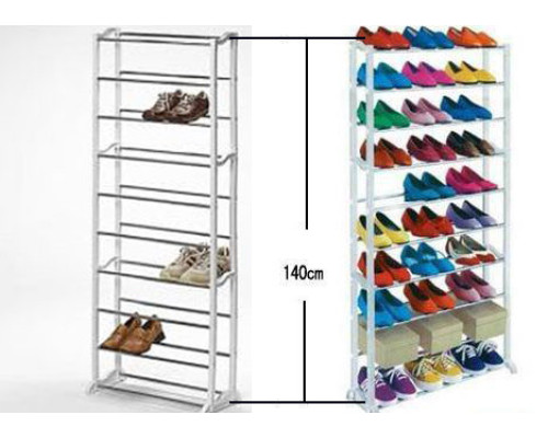 Полка для обуви на 30 пар Amazing Shoe Rack Полка для обуви на 30 пар Amazing Shoe Rack