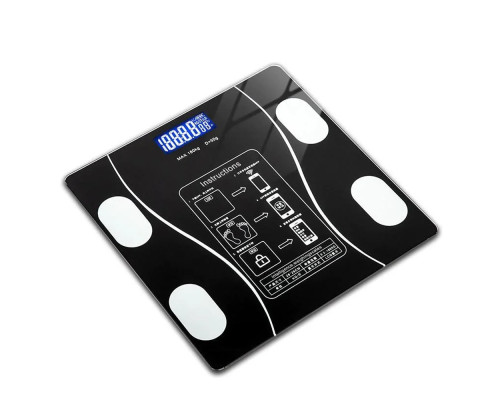 Напольные умные фитнес весы Bluetooth до 180 кг A-8003 / Смарт весы с приложением Напольные умные фитнес весы Bluetooth до 180 кг A-8003 / Смарт весы с приложением
