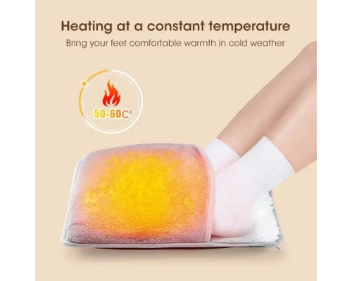 Портативная фланелевая грелка для ног с электрическим подогревом Foot warmer XL-997 Коврик с USB подогревом Портативная фланелевая грелка для ног с электрическим подогревом Foot warmer XL-997 Коврик с USB подогревом