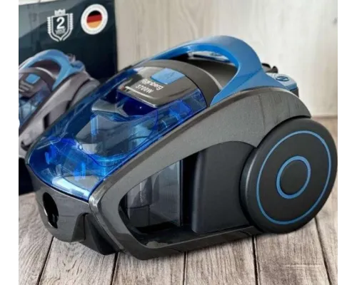 Пылесос без мешка Rainberg RB-652TB 3700W 2,5L Blue + ТУРБОЩЕТКА
