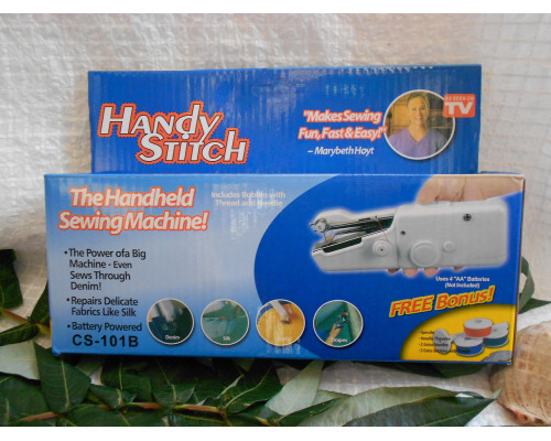 Швейная мини-машинка HANDY STITCH, ручная швейная машинка Швейная мини-машинка HANDY STITCH, ручная швейная машинка