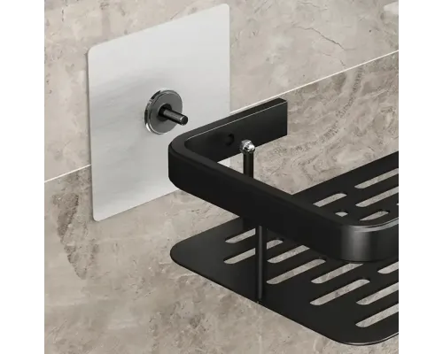 Подвесная металлическая полка для ванной комнаты Bathroom shelf Органайзер в ванную До 10 кг Подвесная металлическая полка для ванной комнаты Bathroom shelf Органайзер в ванную До 10 кг