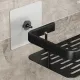 Подвесная металлическая полка для ванной комнаты Bathroom shelf Органайзер в ванную До 10 кг