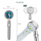 Водоощадна воронка-насадка для душу Turbocharged shower head з функцією стоп і обертанням на 360°