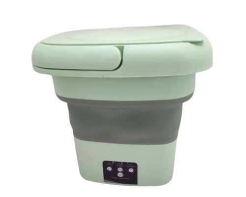 Портативная стиральная машина Mini Folding Washing Machine 6л. (мини стиралка) Зеленый Портативная стиральная машина Mini Folding Washing Machine 6л. (мини стиралка) Зеленый