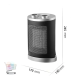 Тепловентилятор підлоговий Domotec MS-5905 Ceramic 1500 Вт Сірий
