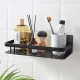 Подвесная металлическая полка для ванной комнаты Bathroom shelf Органайзер в ванную До 10 кг