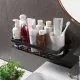 Подвесная металлическая полка для ванной комнаты Bathroom shelf Органайзер в ванную До 10 кг