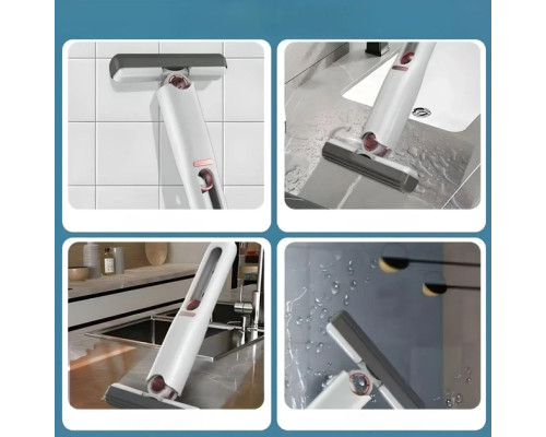 Мінішвабра MINI MOP XL-340 з автовіджимом, легка, для прибирання будинку, авто Мінішвабра MINI MOP XL-340 з автовіджимом, легка, для прибирання будинку, авто