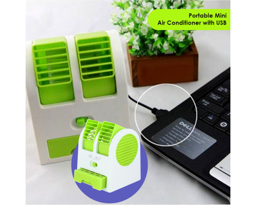 Вентилятор, Освежитель воздуха - Mini Fan MY-0199 ЗЕЛЕНЫЙ Вентилятор, Освежитель воздуха - Mini Fan MY-0199 ЗЕЛЕНЫЙ