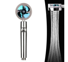 Водоощадна воронка-насадка для душу Turbocharged shower head з функцією стоп і обертанням на 360°