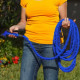 Шланг садовый 120 м для полива с распылителем 7 режимов работы V-HOSE PRO Синий