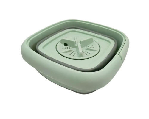 Портативная стиральная машина Mini Folding Washing Machine 6л. (мини стиралка) Зеленый Портативная стиральная машина Mini Folding Washing Machine 6л. (мини стиралка) Зеленый