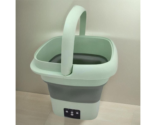 Портативная стиральная машина Mini Folding Washing Machine 6л. (мини стиралка) Зеленый Портативная стиральная машина Mini Folding Washing Machine 6л. (мини стиралка) Зеленый